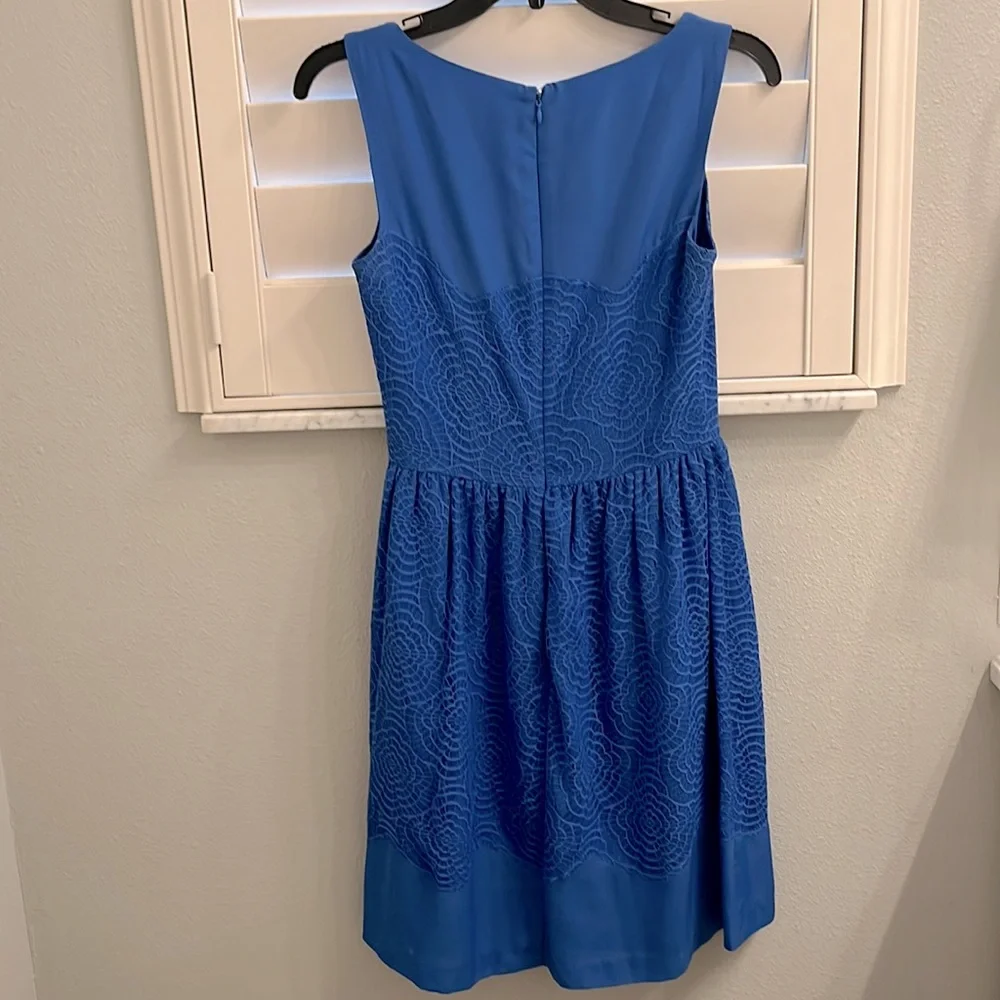 Antonio Melani Stunning Blue Lace Dress 🦋 - Picture 3 of 5